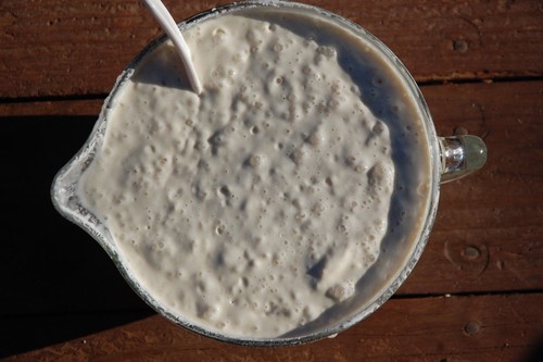 Yeast sourdough bread - sourdough,