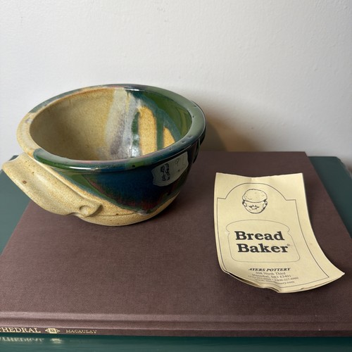 Ayers pottery stoneware bread - ayers,