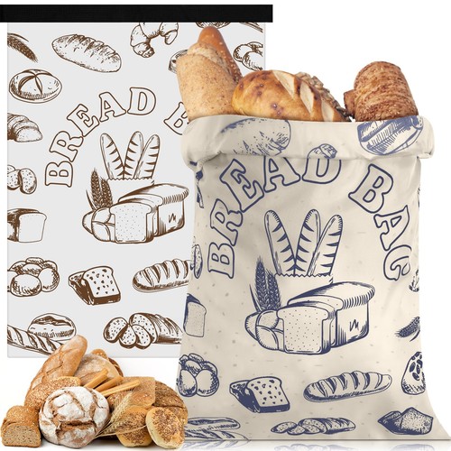 Pcs bread bags for homemade - 2,