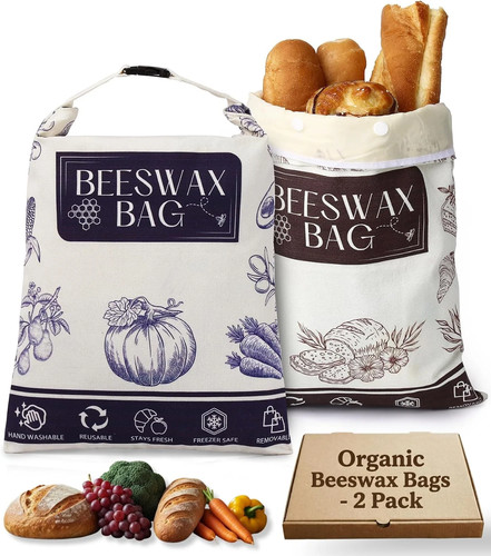 Pack organic beeswax bread - beeswax,