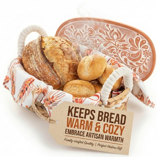 Vivi bread warmer - vivi's, basket