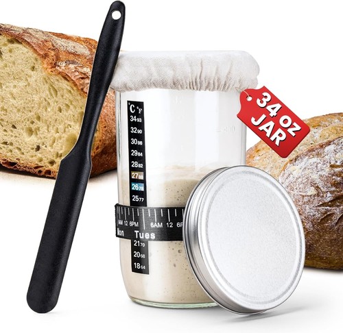 Sourdough starter kit - sourdough, 34oz
